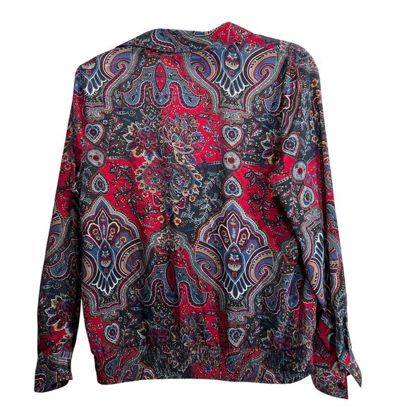 Alfred Dunner Petite Vintage Size 10 Floral Paisley Elastic Waist 2-Piece Skirt - Picture 12 of 12